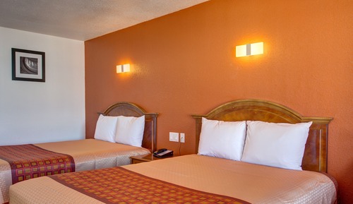 Standard Room, 2 Queen Beds, Non Smoking, Refrigerator & Microwave