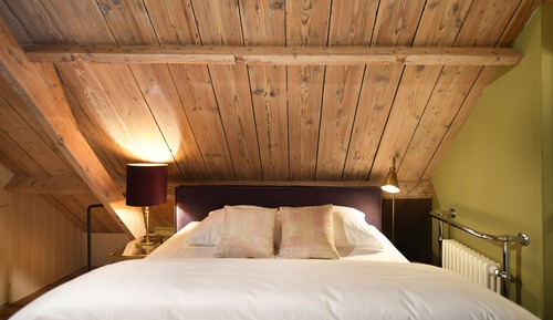 Comfort Double Room (Romantic Attic, steep stairs)