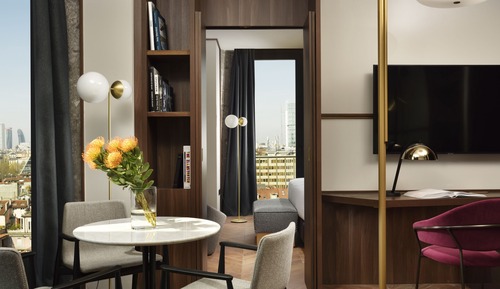 Suite, 1 Double Bed with Sofa bed (with View)