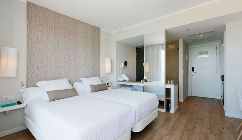 Double or Twin Room, Balcony, Pool View