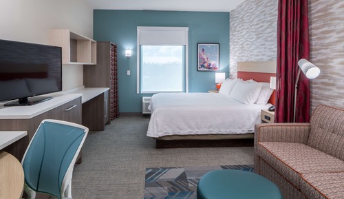 Studio, 1 King Bed, Accessible, Non Smoking (Hearing)