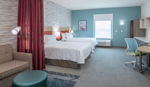 Studio, 2 Queen Beds, Accessible, Bathtub