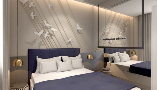 Executive Penthouse, 1 Queen Bed with Sofa bed, Non Smoking