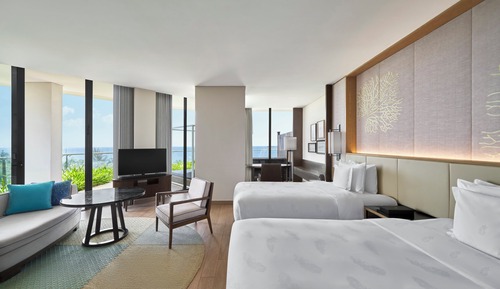 Junior Suite, 2 Twin Beds, Balcony, Ocean View