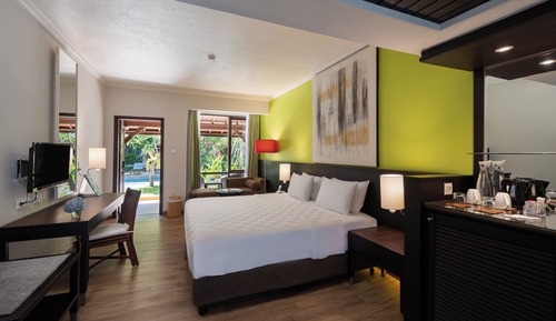 Courtyard Pool Access Room