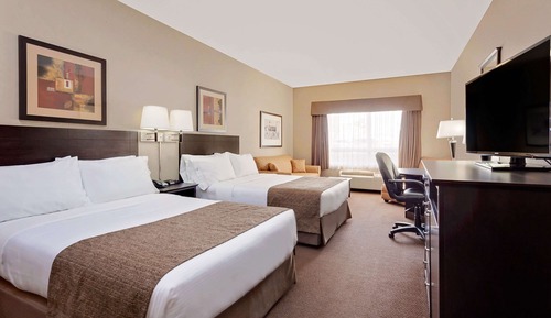 Room, 2 Double Beds, Non Smoking (with Sofabed)