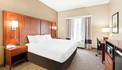 Suite, 1 King Bed, Accessible, Non Smoking (Roll-In Shower)