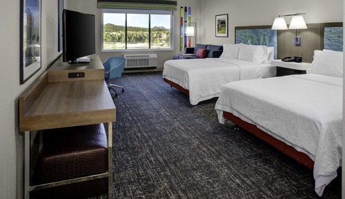 Room, 2 Queen Beds, Non Smoking, Refrigerator & Microwave