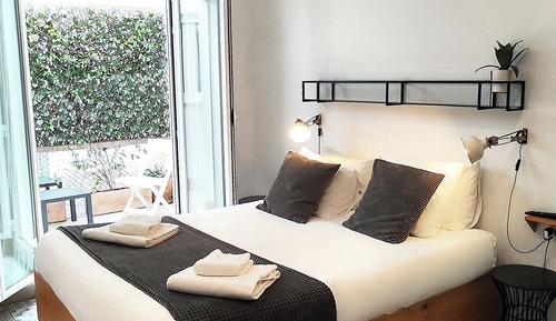 Double Room, 1 Queen Bed, Patio