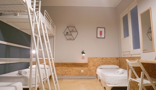 Family Room, Shared Bathroom