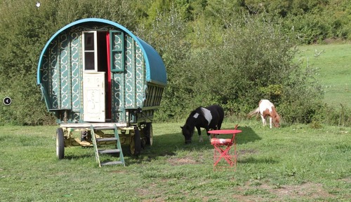 Wooden Caravan Gypsy