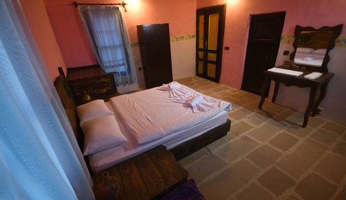Historic Wooden Door Room