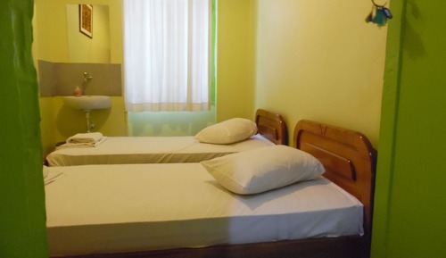 Twin Room, Shared Bathroom