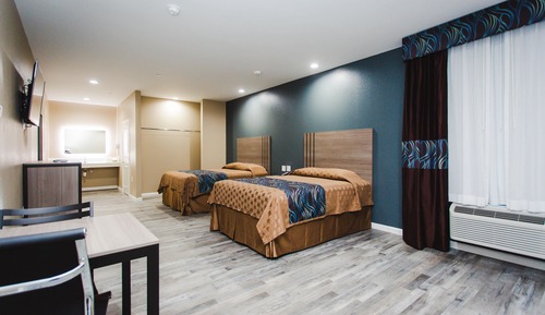 Basic Double Room, 2 Queen Beds, Non Smoking