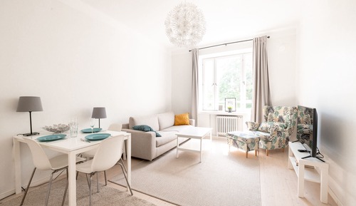 Deluxe Apartment, 1 Bedroom, Courtyard View