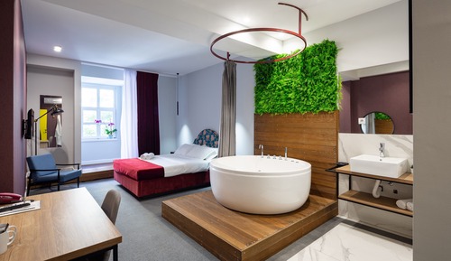 Luxury Double Room, City View