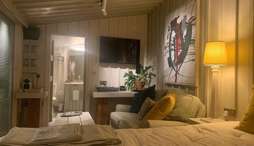 Cabin, 1 Double Bed, Garden View