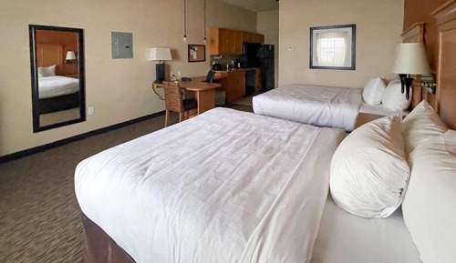 Suite, 2 Queen Beds, Accessible, Non Smoking (Efficiency)