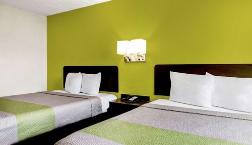 Deluxe Room, 2 Queen Beds, Non Smoking, Refrigerator & Microwave