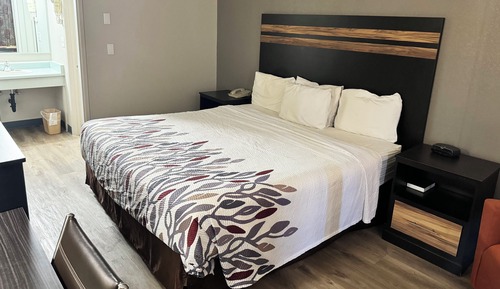 Room, 1 King Bed, Non Smoking, Refrigerator & Microwave