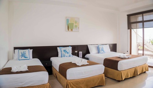Family Quadruple Room, Balcony, Ocean View