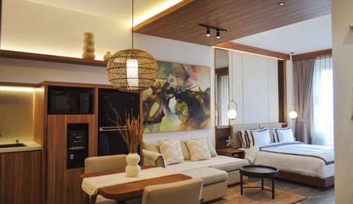 Comfort Studio, 1 King Bed, Kitchen