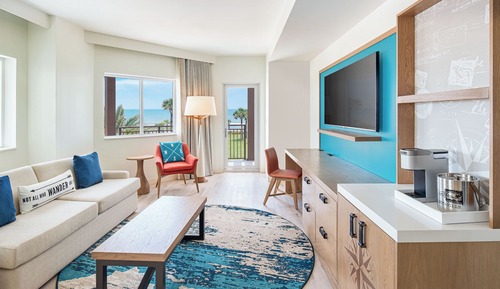 Suite, 1 King Bed with Sofa bed, Balcony, Ocean View