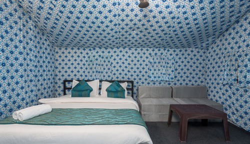 Deluxe Tent, Patio, Garden View