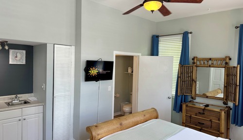 King Palm Deluxe Room, 1 Queen Bed, Ground Floor