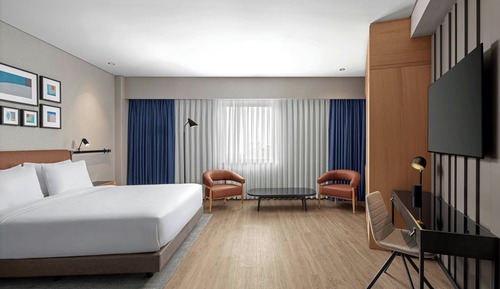 Deluxe Room, 1 King Bed, Non Smoking, Sea View