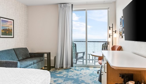 Room, 1 King Bed with Sofa bed, Balcony