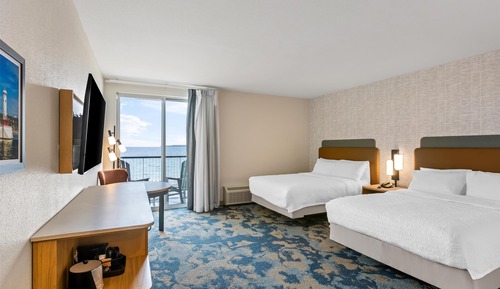 Room, 2 Queen Beds, Accessible, Balcony (Mobility, Hearing)