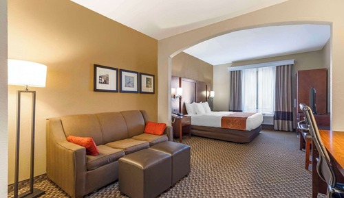 Suite, 1 King Bed, Accessible, Non Smoking