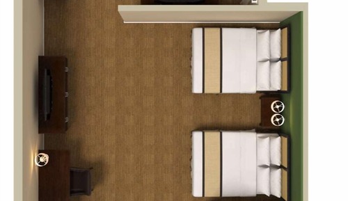 Studio, 2 Double Beds, Non Smoking