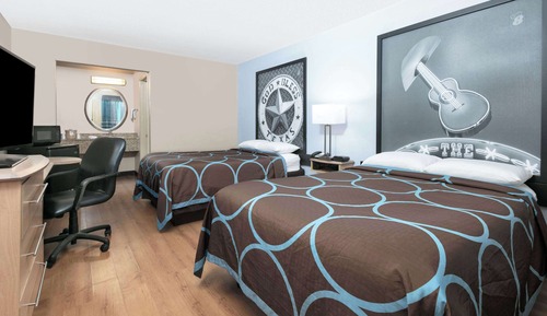 Room, 2 Double Beds, Smoking