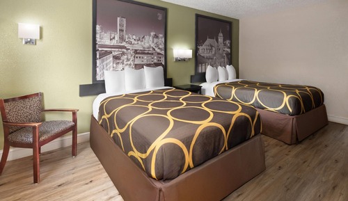 Room, 2 Double Beds, Non Smoking