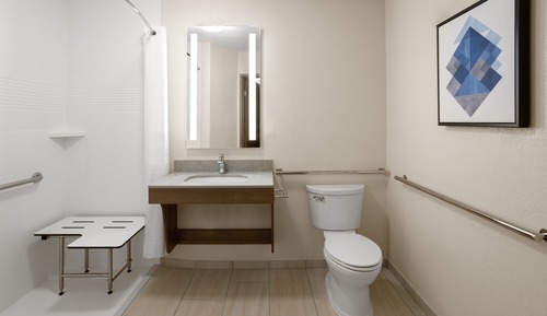 Suite, 1 Bedroom, Accessible (Communications, Mobil, Roll-In Shower)