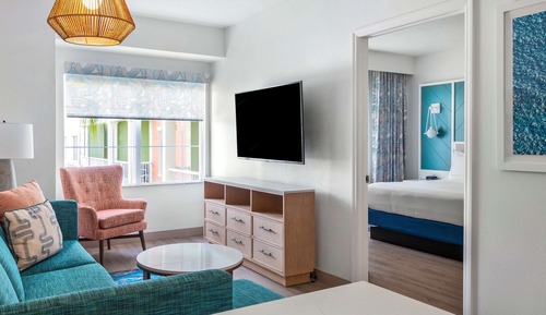 Suite, 1 King Bed, Partial View