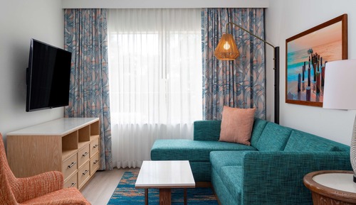 Suite, 2 Queen Beds, City View