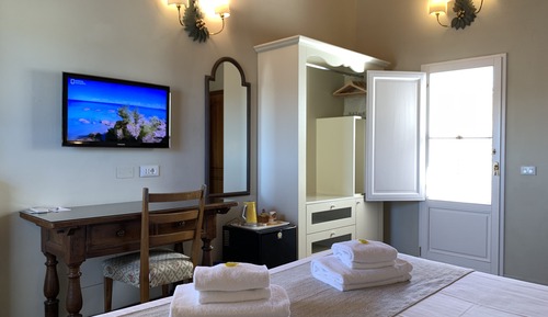 Double Room with Terrace and Balcony - Top Floor