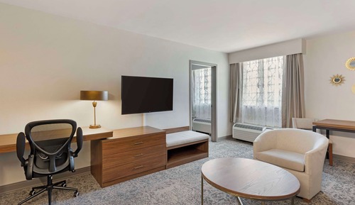 Suite, 1 King Bed, Non Smoking, Refrigerator & Microwave