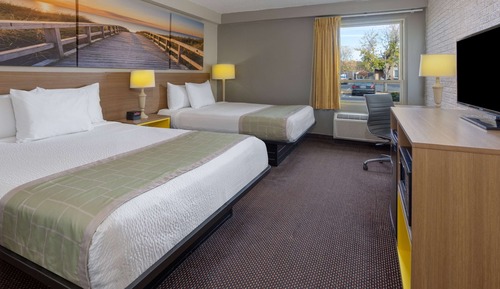 Deluxe Room, 2 Double Beds, Non Smoking