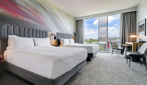 Superior Room, 2 Queen Beds, Accessible, City View (Hearing Accessible)