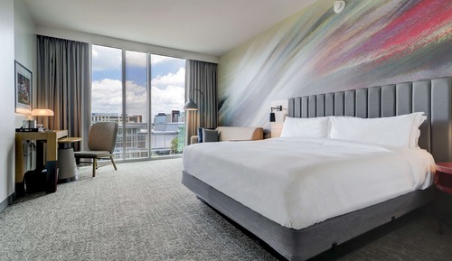 Room, 1 King Bed, Accessible, Bathtub (University View)