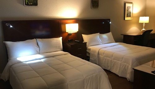 Luxury Suite, 2 Double Beds, Refrigerator & Microwave