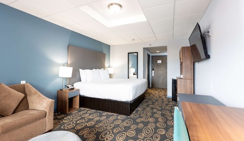 Junior Suite, 1 King Bed, Non Smoking, Balcony