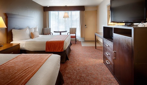 Standard Room, 2 Queen Beds, Accessible, Refrigerator & Microwave
