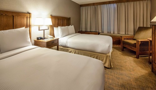 Two double beds