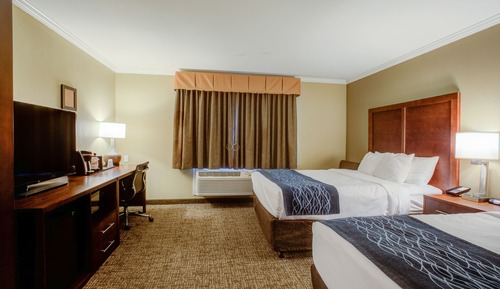 Double Room, 2 Queen Beds, Non Smoking (Upgrade)