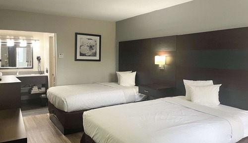 Deluxe Room, 2 Double Beds, Non Smoking, Kitchenette